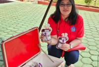 Iryanka dikenal sebagai sosok yang banyak membantu menyediakan kebutuhan darah bagi masyarakat Kota Bengkulu. (Foto : Istimewa/Penarafflesia.com).