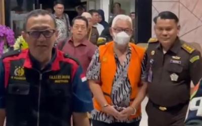 Tersangka yakni Hazairin Masrie dan Ahadiya Seftiana, Kamis, 23 Oktober 2025.