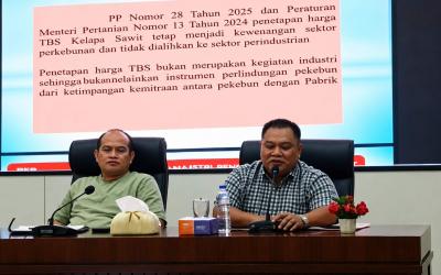 Kegiatan Sosialisasi Peraturan Menteri Pertanian (Permentan) Nomor 13 Tahun 2024 dan Peraturan Pemerintah (PP) Nomor 28 Tahun 2025 yang digelar di Aula Provinsi Bengkulu, Sabtu (30/5/2026).