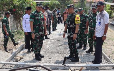 Apresiasi tersebut disampaikan Ketua Tim Wasev TMMD dari Direktorat Pembinaan Teritorial (Dir Binter) Ster TNI, Brigjen TNI M. Herry Subagyo, S.I.P., saat melakukan kunjungan kerja sekaligus peninjauan langsung ke lokasi kegiatan TMMD, Jumat (31/7/2026).