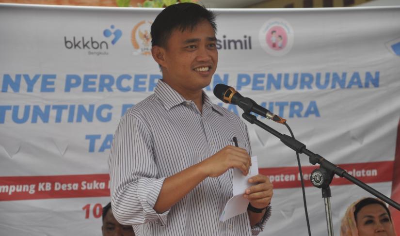 Kepala BKKBN Bengkulu M Iqbal Apriansyah.