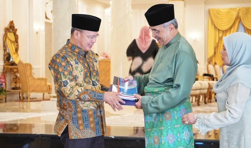 Gubernur Rohidin Kunjungi Rumah Dinas Pejabat Tinggi Negeri Melaka.