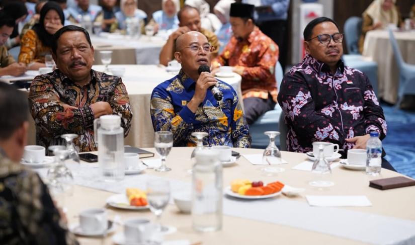 Bupati Bengkulu Selatan dan Sekretaris Daerah Hadiri Rakor Pemberantasan Korupsi oleh KPK RI.