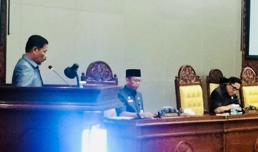 Pandangan Umum Fraksi Hanura tentang Nota Pengantar Raperda APBD 2023 dan RPJPD 2025-2045.