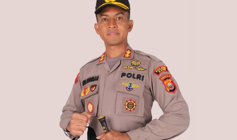 Kapolres Kaur, AKBP Eko Budiman, S.IK, M.IK, M.Si