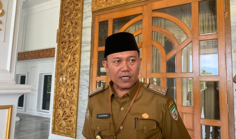 Kadis Dikbud Saidirman.