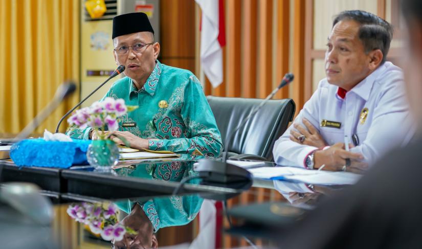 Sekda hadiri rapak kordinasi bersama kementerian Polhukam 
