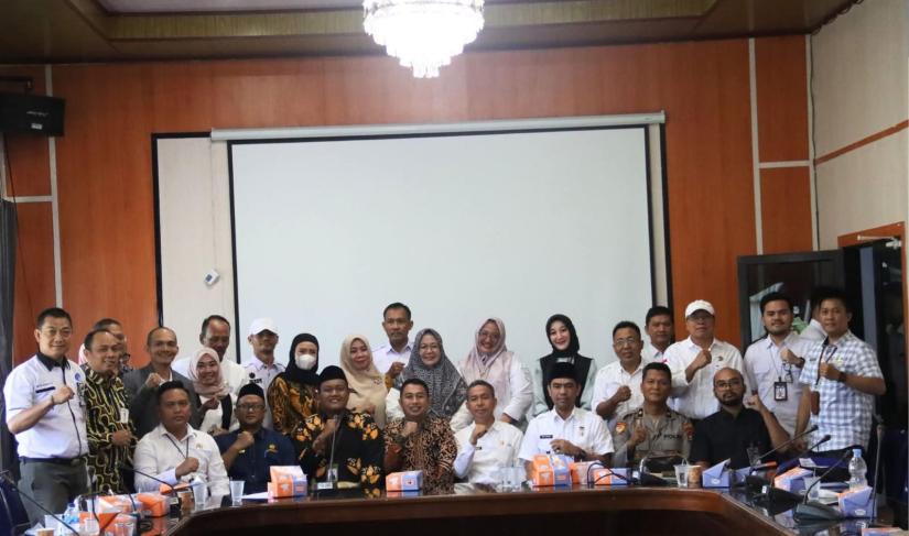 Rakor tingkat pimpinan HLM TPID Tahun Anggaran 2025