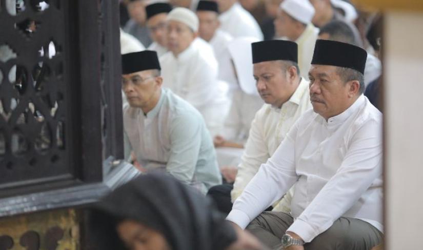 Pemkab Asahan melalui Dinas Peternakan dan Kesehatan Hewan menggelar pemeriksaan kesehatan hewan kurban di Alun-Alun Rambate Rata Raya Kisaran, Selasa 26/5/2026.