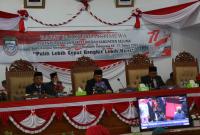 DPRD) Kabupaten Seluma gelar rapat Paripurna Istimewa mendengarkan Pidato Presiden RI dalam rangka peringatan Hari Ulang Tahun (HUT) RI yang ke-77 dengan tema " Pulih Lebih Cepat, Bangkit Lebih Kuat " 