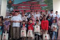 Erzaldi acara syukuran diaktifkannya kantor DPD Gerindra di Padang Baru, Senin (14/11/22).
