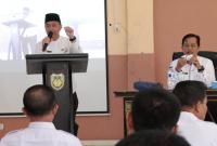 Sekretaris Daerah, Sukarni, SP, M.Si saat menghadiri dan membuka kegiatan Focus Group Discussion (FGD)