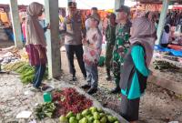 Bupati Mukomuko Monitoring Ketersediaan Bahan Pokok Dipasar