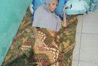 Tampak Pengidap Tumor yang dibantu Pemkab Mukomuko
