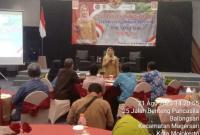 Pelatihan Pengelolaan Desa Wisata/Kampung Wisata, Ayola Sunrise, Jl. Raya Benteng Pancasila Mojokerto, Senin (21/8/2023).