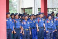 Apel Petugas Damkar Kota Bengkulu.