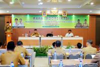Rakor pengelolaan DBH Sawit di Provinsi Bengkulu.