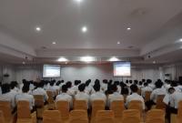 Pelaksanaan tes CPNS Kanwil Kemenkumham Bengkulu.