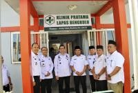 Tampak Wakil Walikota Bengkulu saat Berada di Lapas Kelas II A Kanwil Kemenkumham Bengkulu 