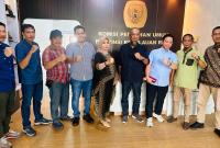 Pengurus Jaringan Media Siber Indonesia (JMSI) Kepri kunjungi kantor Komisi Pemilihan Umum Kepri di Tanjungpinang, Selasa (06/06/2023). 