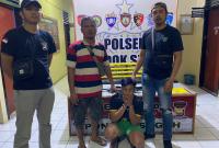 Anggota Reskrim Polsek Pondok Suguh mengamankan 1 orang Laki-laki yang di duga melakukan tindak pidana pencurian, Kamis (15/06/2023)