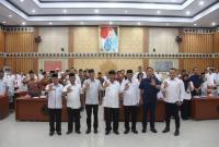Sosialisasi Gelang Peti (Gerakan Lanang Peduli Tino), Rabu (6/9/2023) bertempat di Ruang Pola Provinsi Bengkulu.
