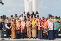 BPKAD Kota Bengkulu Berziarah ke beberapa makam mantan Walikota Bengkulu, Senin (13/3).
