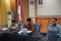 Audiensi penyelesaian aset Pemprov Bengkulu, berlangsung pada Kamis (14/03/2024).