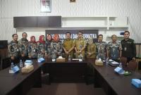 Dinas Komunikasi Informatika dan Statistik (Diskominfotik) melakukan studi tiru ke Dinas Kominfo Provinsi Sumatera Selatan, Senin (13/5/2024).