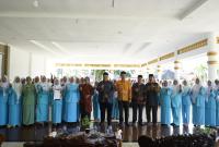 Pengurus HIMPAUDI Kabupaten Bengkulu Selatan yang hari ini baru saja resmi dilantik (2/5/24).