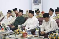 Poto: Bupati Seluma saat acara halal bihalal dengan pemuka dan toko agama
