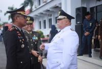 Wabup Rifai bersama Kajari Bengkulu Selatan.
