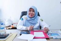 Kadis Kominfo Oslita Muslimin usai diwawancarai.