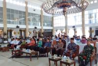 Pembinaan manajemen masjid yang dihadiri oleh Imam/Khotib se Provinsi Bengkulu, di Masjid Raya Baitul Izzah Kota Bengkulu, Minggu (28/1/24). (Foto:Fatmala/Penarafflesia.com).