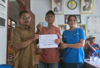 Pembagian BLT dd desa Lebong tandai."Redy penarafflesia.com"