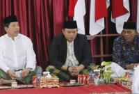 Poto Bupati Seluma saat acara halal bihalal bersama toko masyarakat dan BMA 