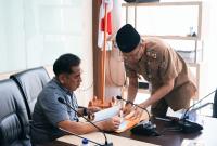 Tim Pansel JPTP Provinsi Bengkulu Buka Klarifikasi Penunjukan Dirut M Yunus kepada Komisi IV DPRD.