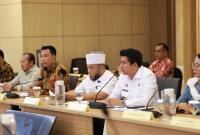 Bupati Bengkulu Utara, Arie Septia Adinata SE, M. Ap melakukan audiensi ke Kementerian Kesehatan Republik Indonesia di Jakarta, Rabu (6/8/2025).