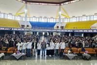 Mafindo memperkenalkan cara kerja kecerdasan buatan (Artificial Intelligence/AI) kepada 999 mahasiswa Universitas Bengkulu (UNIB) di Gedung Serba Guna (GSG) UNIB, Sabtu (29/11/2025).