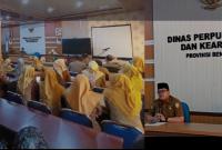 rapat bersama seluruh Aparatur Sipil Negara (ASN) dan Pegawai Pemerintah dengan Perjanjian Kerja (PPPK) di lingkungan DPK Provinsi Bengkulu.