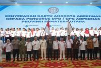 Pengukuhan Pengurus DPD dan DPC Asosiasi Badan Permusyawaratan Desa Nasional (Abpednas) Sumut.