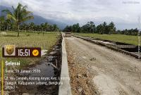 Proyek rehabilitasi Jaringan Irigasi Daerah Irigasi (DI) Ketahun di Kabupaten Lebong, Provinsi Bengkulu.