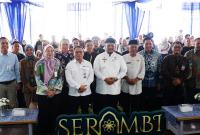Pembukaan layanan Penukaran Uang Terpadu Semarak Rupiah Ramadan dan Idul Fitri (SERAMBI) 2026.