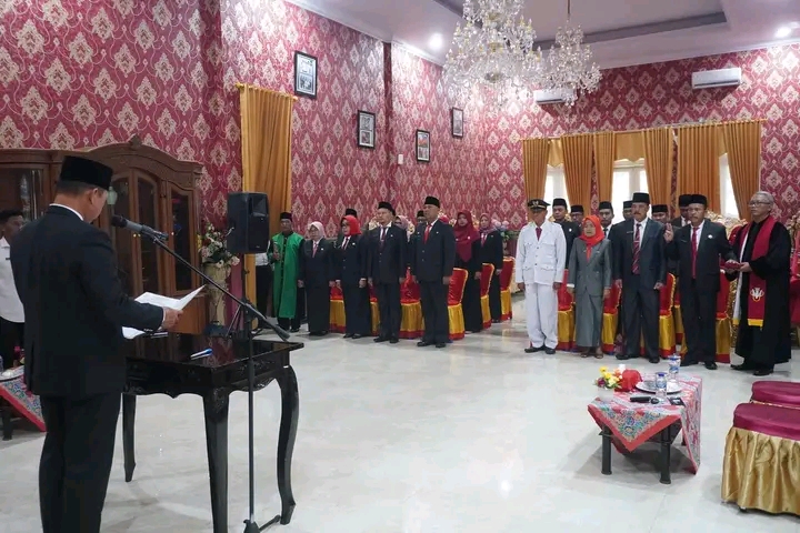 Undangan yang hadir pelantikan