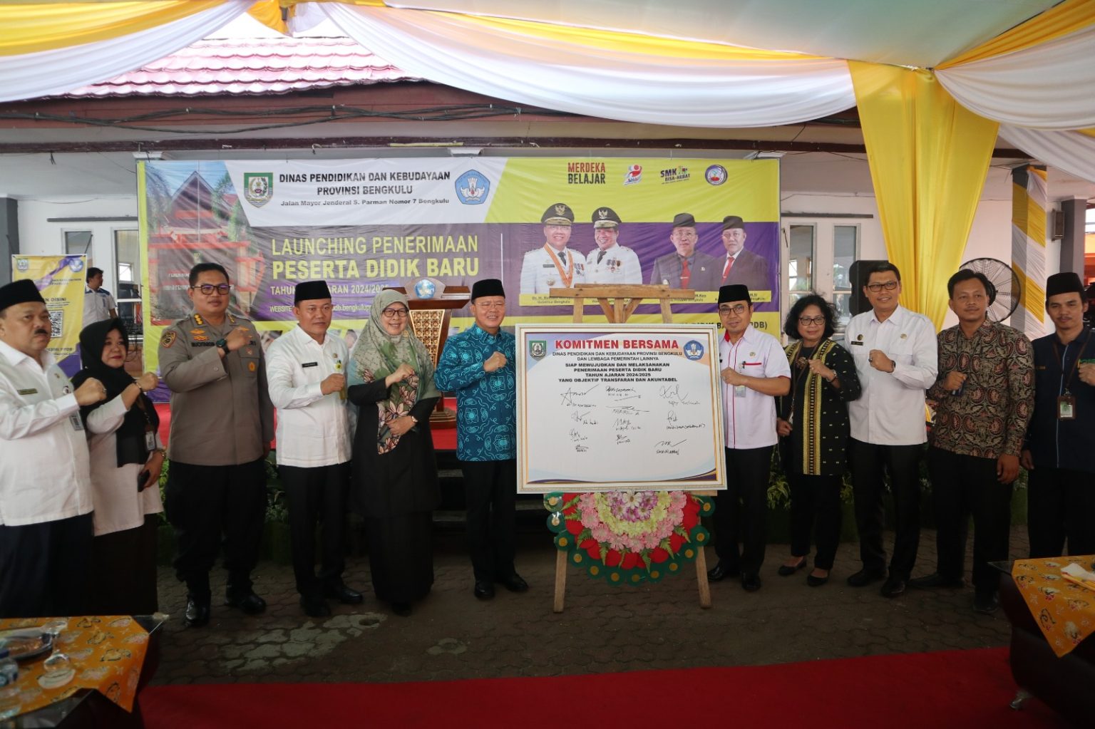 launching Penerimaan Peserta Didik Baru (PPDB) tahun ajar 2024/2025