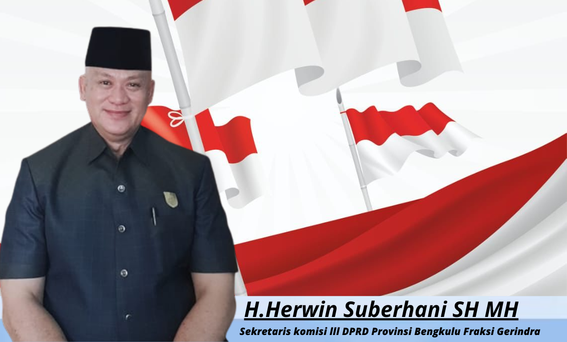 Herwin Suberhani Anggota DPRD Provinsi Bengkulu Mengucapkan Selamat HUT RI Ke 78