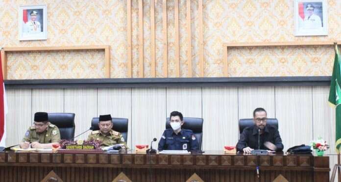 Pilkada Serentak 2024, Pemprov Bengkulu bersama Penyelenggara Pemilu Bahas Persiapan Pembagian Biaya