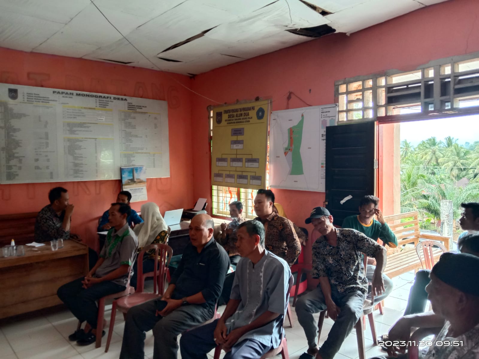 Anggota musremabang Des desa alun dua