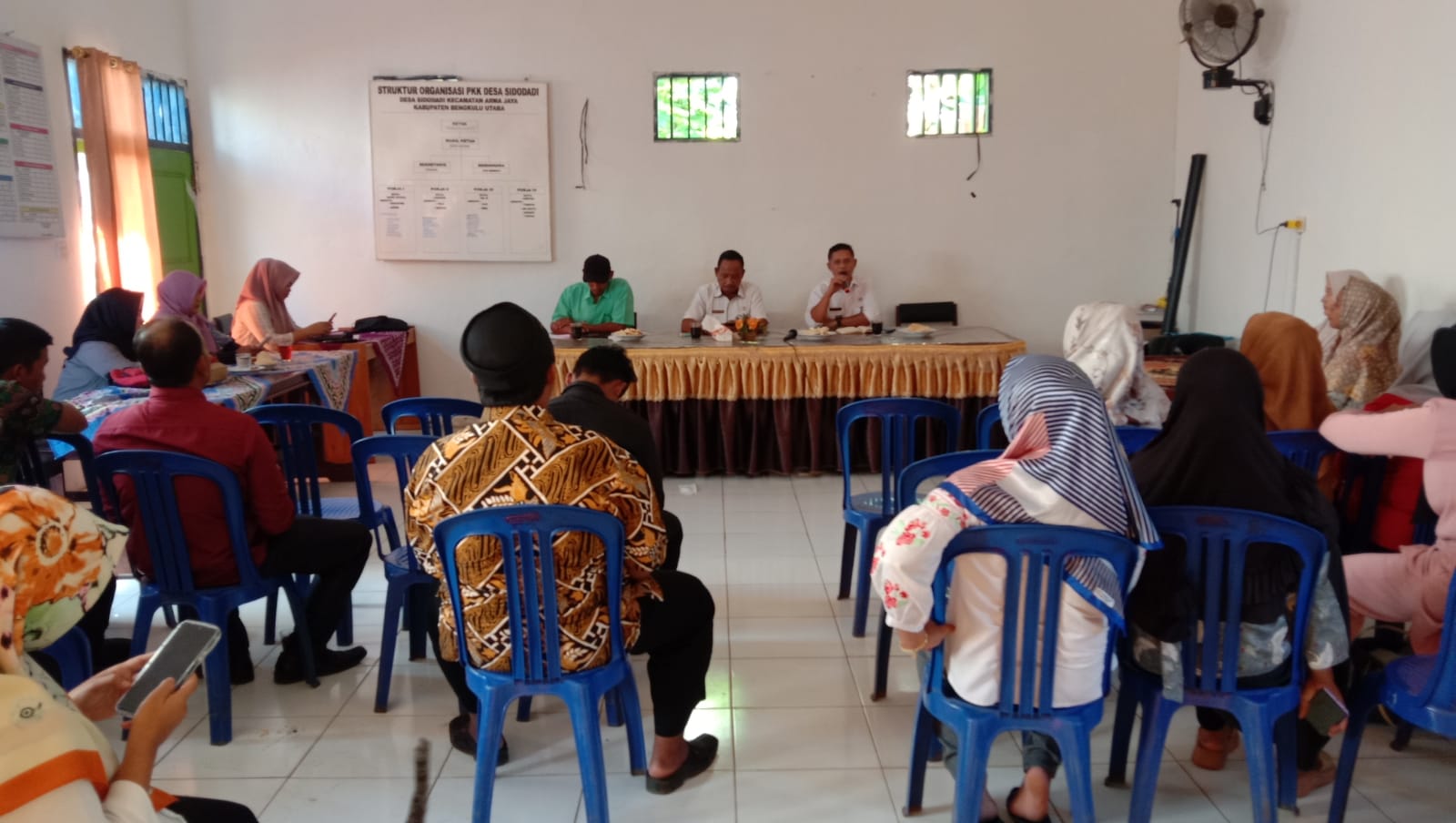 Kegiatan serah terima jabatan BUMDES desa sidodadi