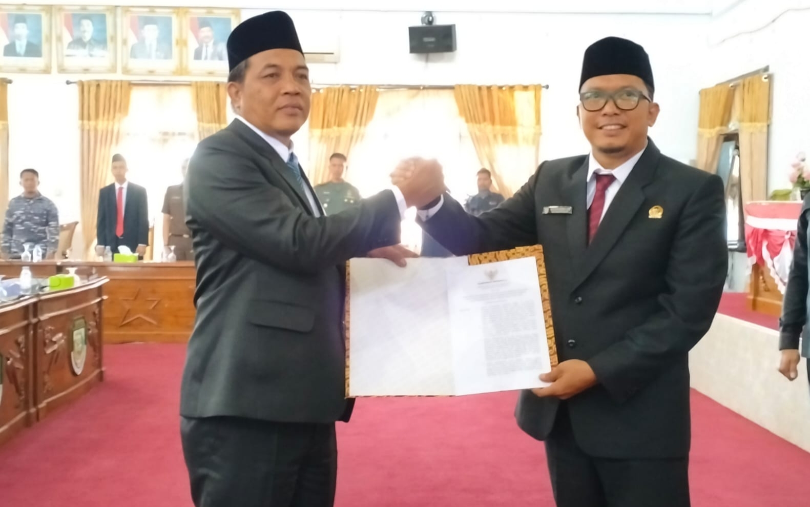 Penyerahan SK Gubernur Bengkulu